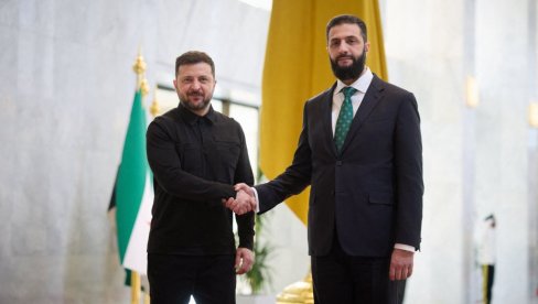 ZELENSKI SE NUTKA PO BLISKOM ISTOKU: Posetio Siriju - nudi im vojnu stručnost