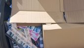 PRESEČEN ŠVERCERSKI LANAC: Zaplenjene cigarete