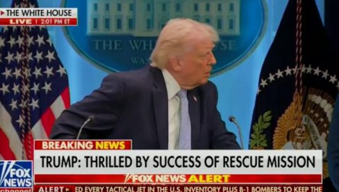 НЕУГОДНО: Врховни генерал ОДБИО да одговори, Трамп улетео (ВИДЕО)