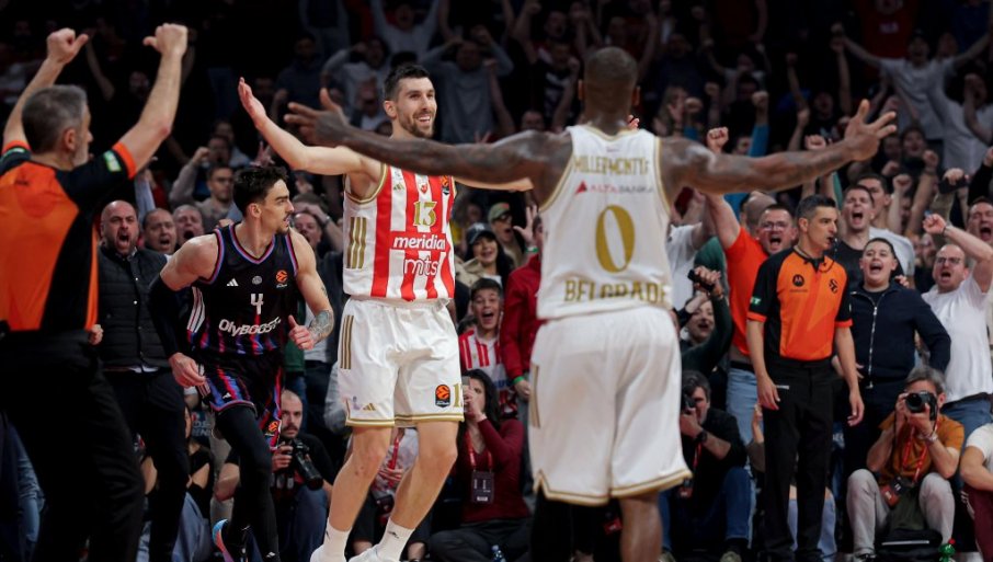 ПОБЕДА ЗВЕЗДЕ НАД ПАРИЗОМ! Црвено-бели на крилима Добрића и Монекеа уписали веома важан тријумф у Евролиги