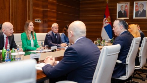 PROJEKAT VAŽAN ZA SRBIJU: Đedović Handanović razgovarala u Bakuu sa predstavnicima Vlade Azerbejdžana i energetske kompanije SOCAR