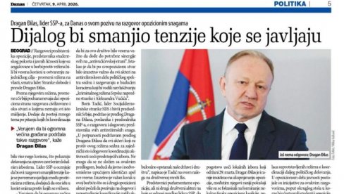 GODINU I PO DANA GOVORE O TENZIJAMA U DRUŠTVU: Sad nam saopštavaju da su zapravo tenzije među blokaderima