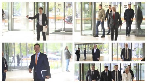 POČELA SEDNICA GLAVNOG ODBORA SNS: Prisustvuju Vučević, Brnabić, Mali, Glišić (FOTO)