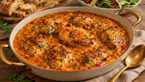 KREMASTA PIRI-PIRI PILETINA: Pikantno i gotovo za 30 minuta