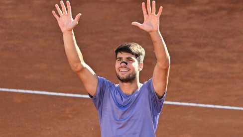 MOĆNO DO POLUFINALA MONTE KARLA: Karlos Alkaraz napravio nestvarnu seriju i srušio Bublika