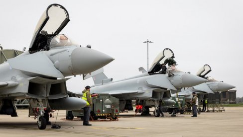 MASOVNA VAZDUŠNA BORBA NATO: Bitka za Britaniju jača “Istočnu stražu” Alijanse