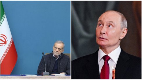 ПУТИН РАЗГОВАРАО СА ПЕЗЕШКИЈАНОМ: Русија спремна да настави да помаже Ирану