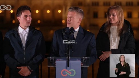 RUSI, IDITE KUĆI! Jeziva politička poruka sa trga u Budimpešti, Mađar već počeo da radi po nalogu Brisela (VIDEO)