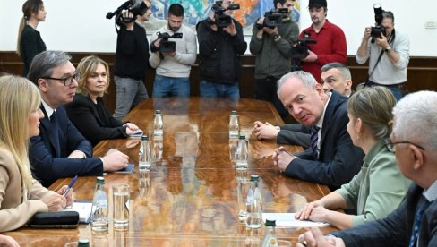 VUČIĆ NASTAVIO KONSULTACIJE: Prvi sastanak sa Ruskom strankom