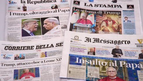 Tramp nastavlja po svom: Opet prozivao papu