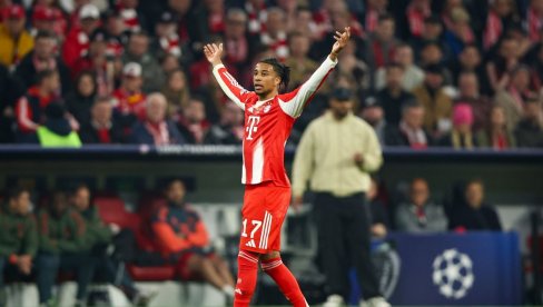 LIGA ŠAMPIONA: Majkl Olise poslao Bajern u polufinale, Arsenal izbacio Sporting
