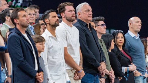 Svi su uz Zvezdu: Novak Đoković i Luka Dončić bodre crveno-bele u Madridu
