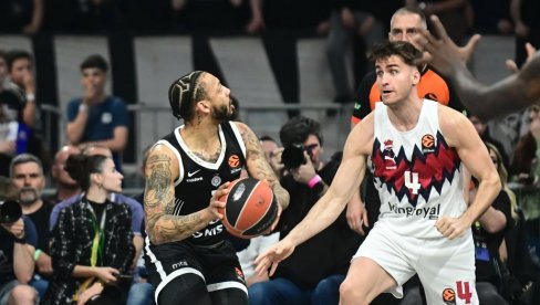 PARTIZAN SE POBEDOM OPROSTIO OD EVROLIGE! Crno-beli srušili Baskoniju u Areni