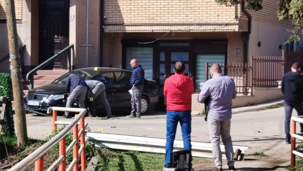 Експлозија пробудила Врањанце: Бомба испод аутомобила ММА борца (ВИДЕО)