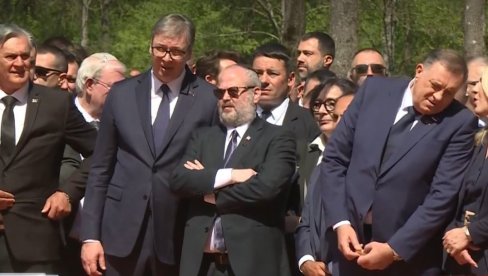 Вучић у Доњој Градини: Србија одаје почаст жртвама Јасеновца