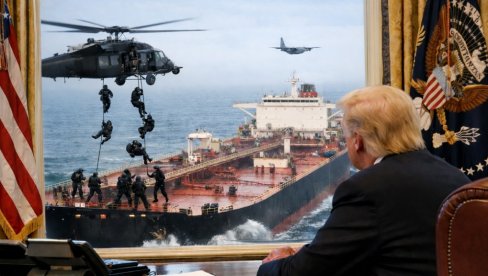 Погледајте - Американци решетали ирански брод: Разарач отворио ватру на Тоуску, маринци преузели контролу! (ВИДЕО)