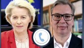 Вучић разговарао са Урсулом: Србија наставља одговорно и посвећено да ради на усклађивању са европским стандардима
