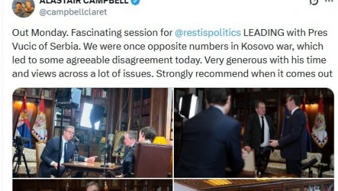 Vučić u britanskom podkastu: Evo kada izlazi (Foto)