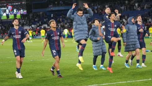 Gaze sigurnim koracima ka tituli: Psž razbio Nant