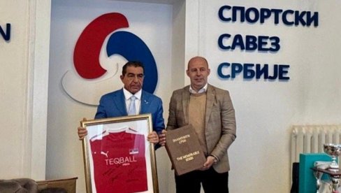 VAŽAN GOST IZ AMERIKE: Sportski savez Srbije posetio Paolo Zampoli