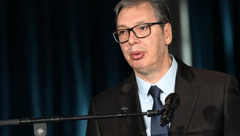 Vučić se obraća na Međunarodnoj konferenciji o globalnoj politici