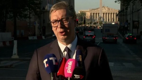 Вучић из Француске: Ако се будем кандидовао, тражићу подршку народа