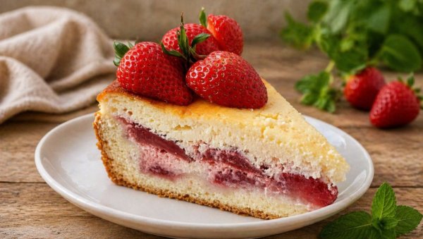 КОЛАЧ СА ЈАГОДАМА: Мирис лета у сваком залогају