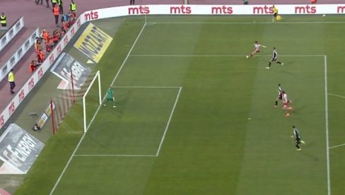 Erupcija na Marakani: Gol neočekivanog junaka kojim je Zvezda nastavila da nokautira Partizan u 179. večitom derbiju (VIDEO)