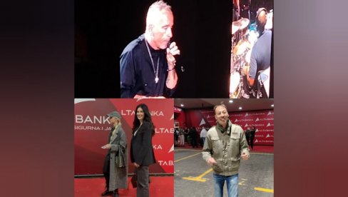 Познати уживали на концерту: Марија Килибарда, Маја Манџука и Инспектор Блажа дошли да гледају и слушају Erosa Ramazzottija (ФОТО)