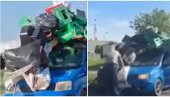 Pripreme za prvi maj: Prizor na autoputu Miloš Veliki šokirao sve, komentari se samo nižu (Video)