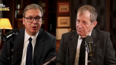 VUČIĆEVA IZJAVA UDARNA VEST U RUSKIM MEDIJIMA: Bruje o onome što je rekao britanskom novinaru u lice