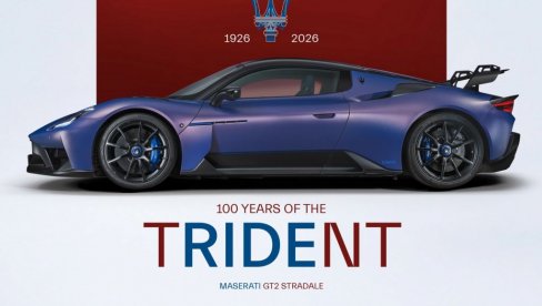 Sto godina Tridenta: Maserati obeležava vek jednog od najprepoznatljivijih simbola auto-industrije