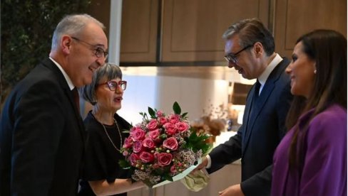 VUČIĆ UGOSTIO NA VEČERI PREDSEDNIKA ŠVAJCARSKE: Za nas je najveća i jedina uvreda da nam kažu da nismo dobri domaćini (FOTO)