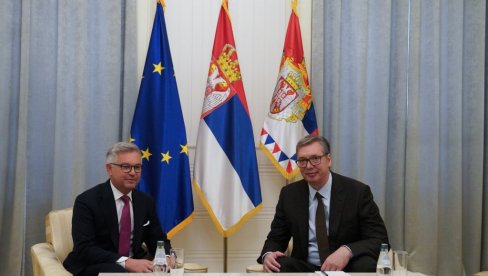 Završen sastanak: Vučić razgovarao sa Magnusom Brunerom (Foto)
