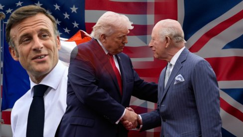 Краљ пецнуо Трампа: Причали бисте француски да није нас Реаговао и Макрон: То би било шик!