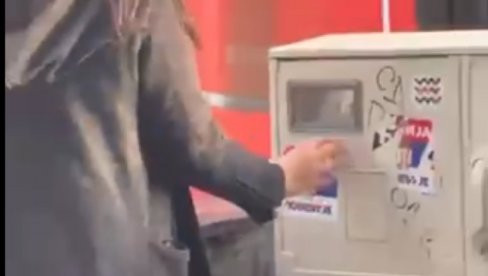 Smeta im „Srbija pobeđuje“: Snimak iz centra Beograda razotkrio nervozu blokadera