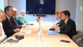 Brnabić sa predsednikom Senata Belgije: Srbija ostaje čvrsto posvećena evropskim integracijama