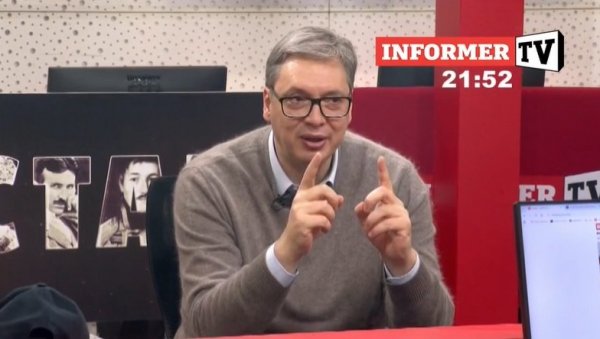 Сад имамо са чим да идемо у рат, али ја нећу, јер хоћу да држава иде напред Вучић: Са чим су они хтели? Са истопљеним тенковима?