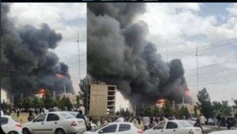 NAJMANJE 8 LJUDI POGINULO U POŽARU U TRŽNOM CENTRU: Stravične scene u Teheranu (FOTO/VIDEO)