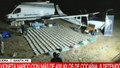 ПРЕСРЕТНУТ АВИОН СА ВИШЕ ОД 400 КИЛОГРАМА КОКАИНА: Ухапшени пилот и копилот, као и још шест особа повезаних са шверцом дроге (ВИДЕО)