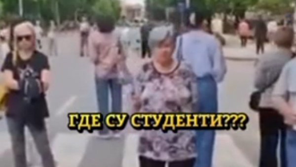 ГДЕ СУ СТУДЕНТИ? Снимак покренуо бројна питања (ВИДЕО)