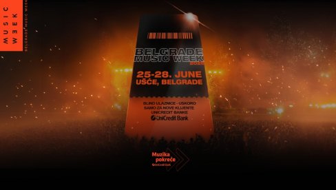 OMILJENI OMLADINSKI POP FESTIVAL PONOVO U BEOGRADU: SKYMUSIC najavio novo izdanje Belgrade Music Week 26