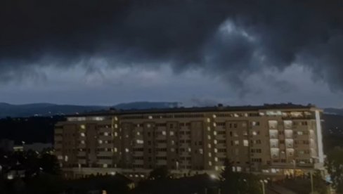 KAO IZ APOKALIPTIČNOG FILMA: Crni oblaci za trenutak prekrili Kragujevac (VIDEO)