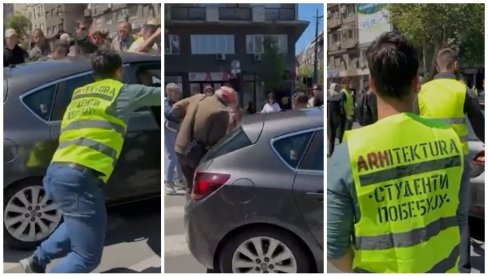 ПОКУШАЈ ОБНАВЉАЊА ОБОЈЕНЕ РЕВОЛУЦИЈЕ Саговорници Новости о инциденту код Правног:  Агресија са наводним вишим циљем!