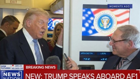 ВИ СТЕ ЛАЖАН ЧОВЕК И ИЗДАЈНИК! Трамп потпуно изгубио живце пред камерама (ВИДЕО)