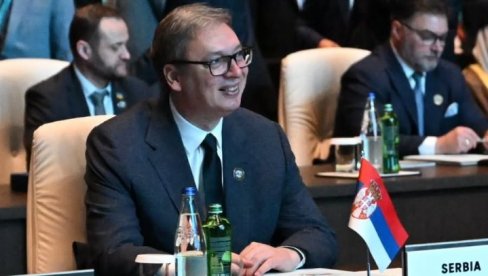 СА ПОНОСОМ ПРЕДСТАВЉАМ СРБИЈУ: Огласио се Вучић са Светског урбаног форума у Бакуу (ВИДЕО)