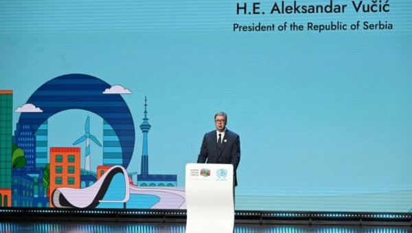 СВЕ ПОСТАЈЕ КОМПЛИКОВАНИЈЕ Вучић се обратио из Бакуа: Неће бити лако било коме да изађе из ове кризе (ВИДЕО)