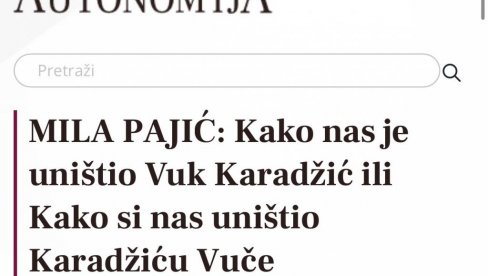 AUTOŠOVINIZAM JE TEŠKA BOLEST Dejan Vukelić se oglasio povodom napada blokadera na srpske vrednosti (FOTO)