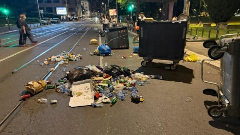 PUKLA ISTINA NA N1 - REPORTER: Studenti su UNIŠTILI centralnu beogradsku ulicu!
