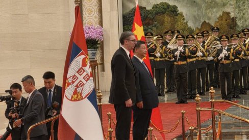 ПОНОСАН САМ Вучић: Србија је мала по величини, али велика по угледу, доследности и пријатељима које има у свету